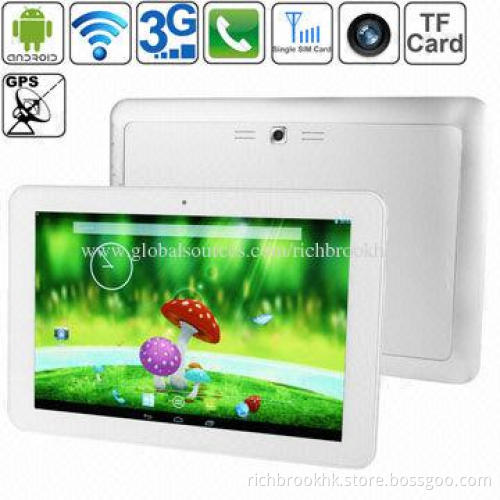 10.1-inch MTK8389 Quad core tablet PC with 3G/T1089